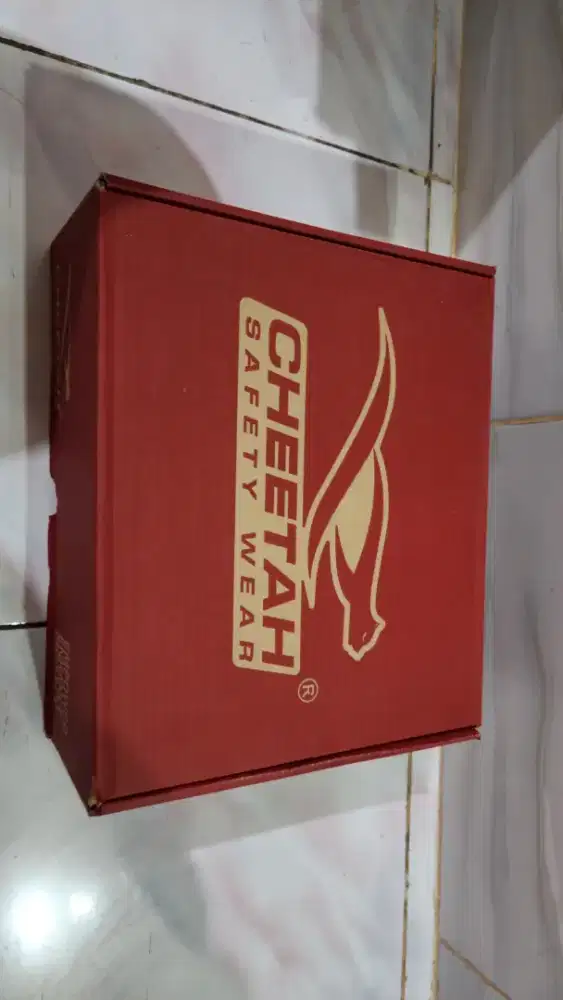 Dijual sepatu baru safety shoes Cheetah 7106