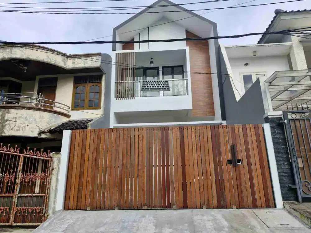 rumah baru renovasi di pondok kelapa jakarta timur