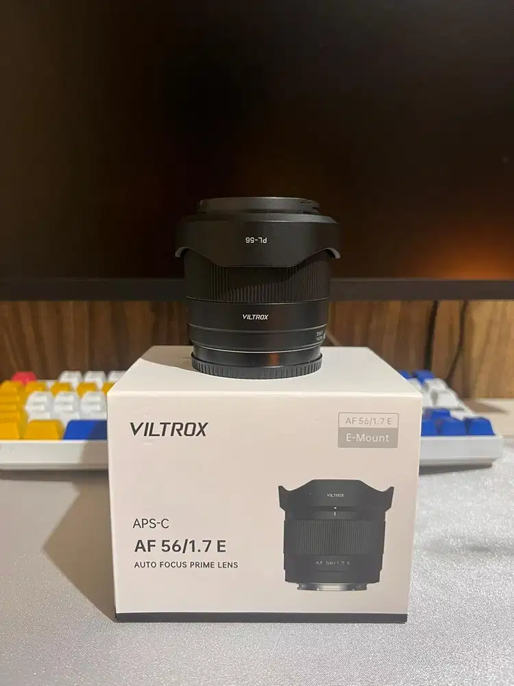Lensa Viltrox 56mm F1.7 Like New For Sony E-mount