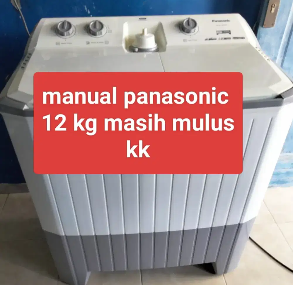 Mesin cuci manual panasonic 12 kg