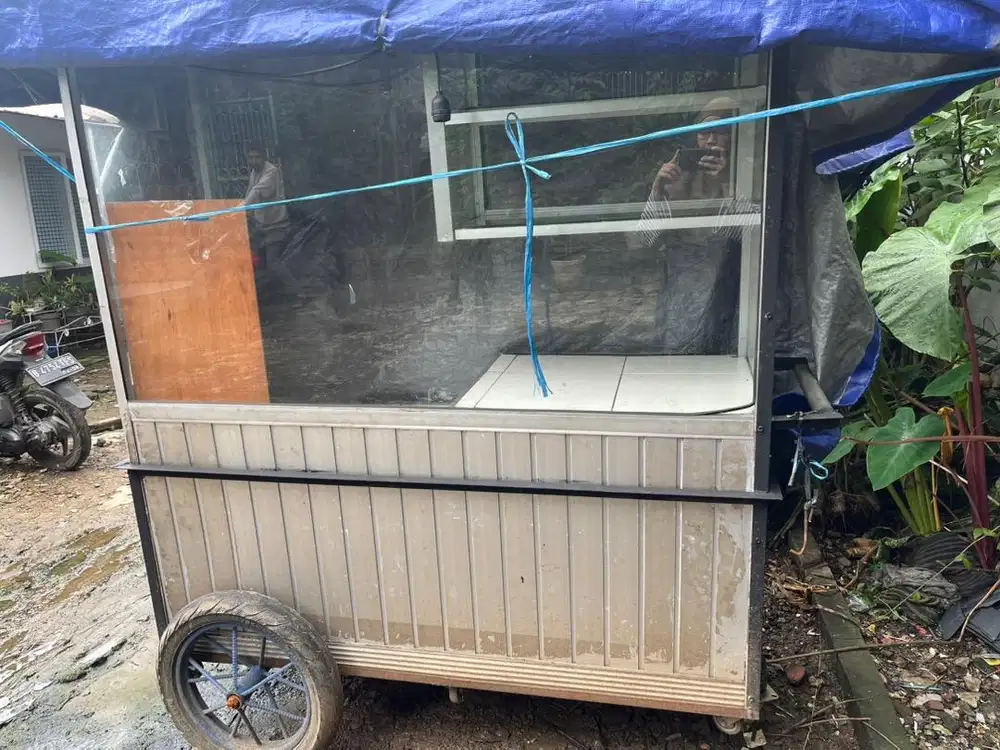 GEROBAK ALUMUNIUM BESAR