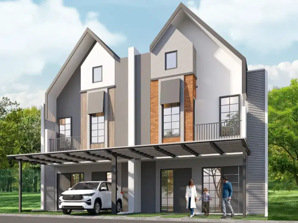 Dijual Rumah Modern 2 Lantai Cluster Baltic – SAFFORD DELUXE Synthesis Huis Cijantung, Jakarta Timur