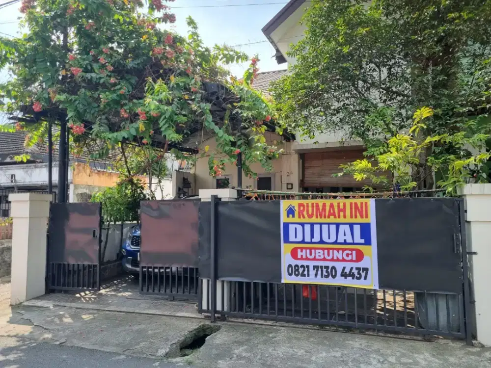 Rumah Strategis Bebas Banjir Dijual
