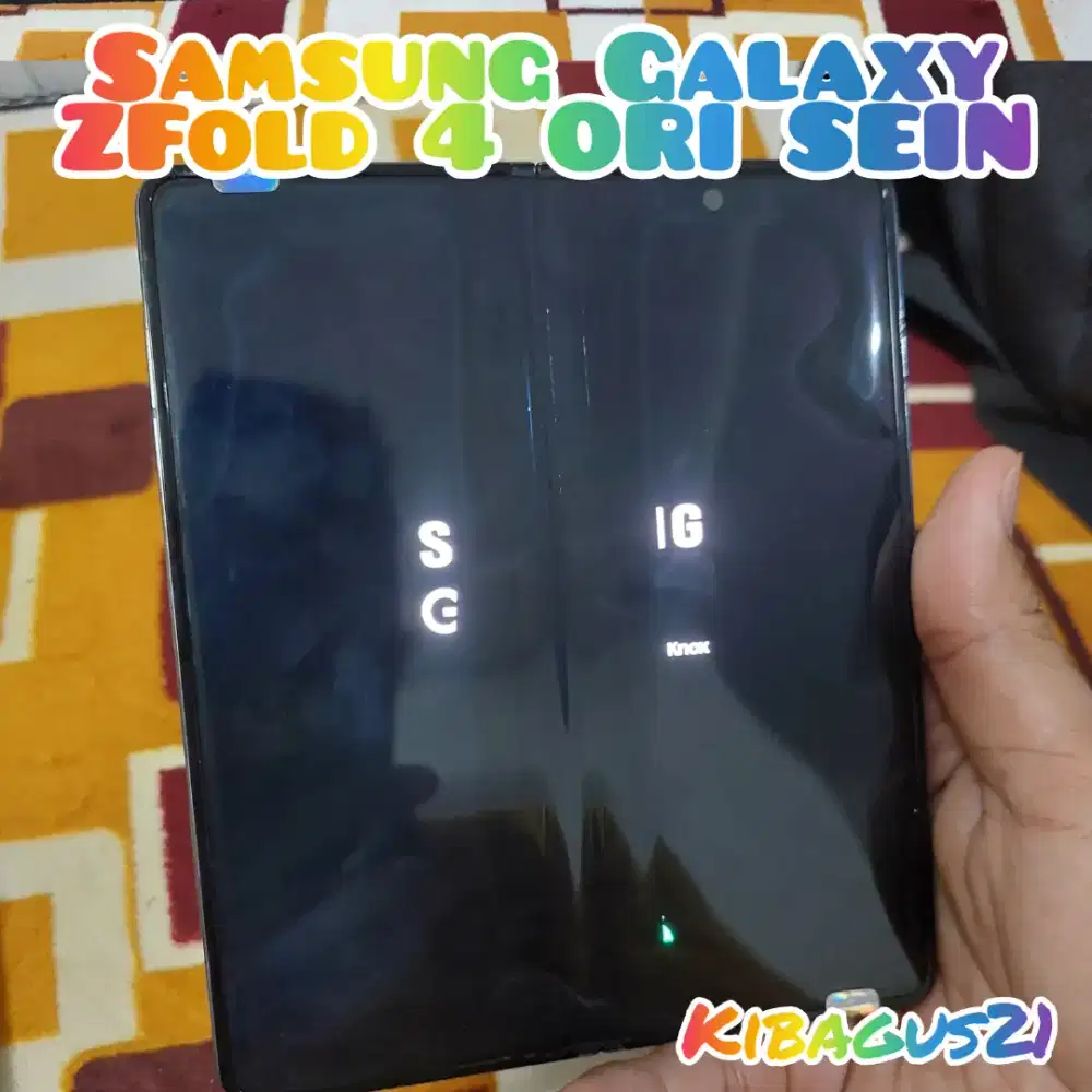 Samsung Galaxy Zfold 4 RAM 12/512GB Fold Mulus minusan murah