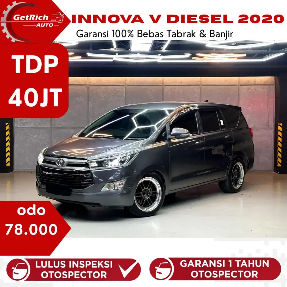Km 70Rb!!! TOYOTA INNOVA V Diesel 2020 abu2