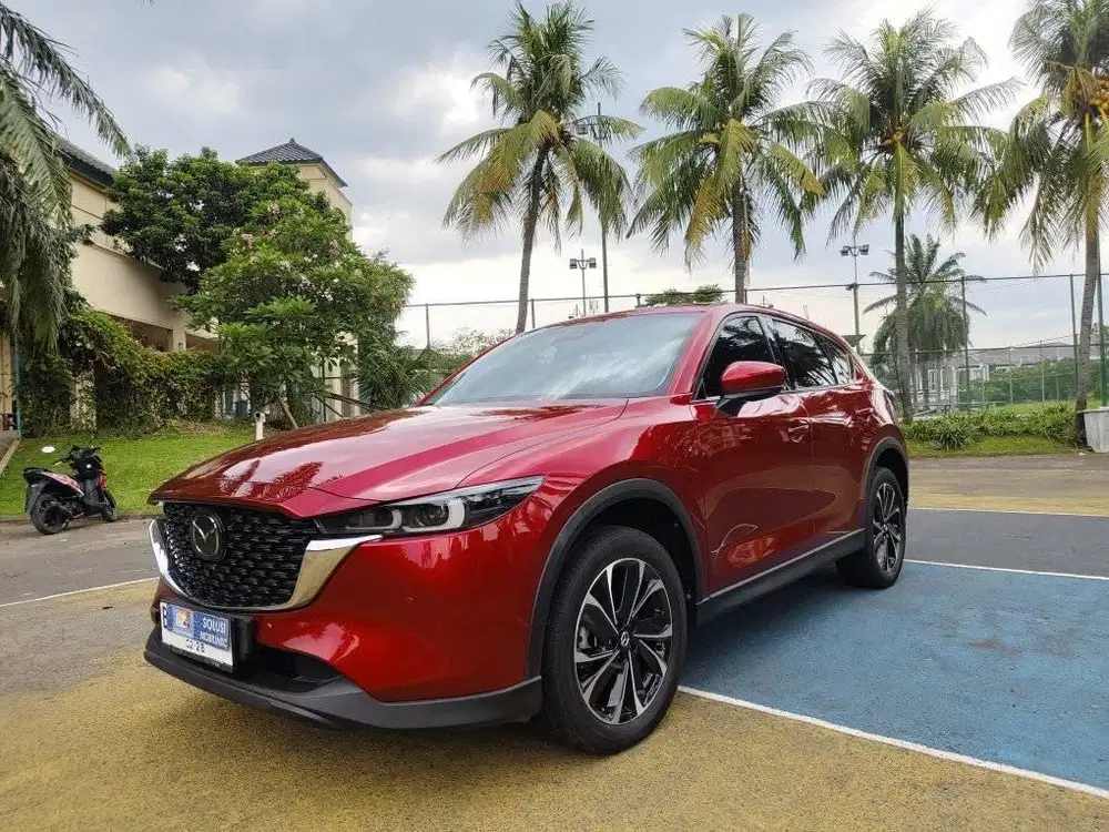 (Low Km) MAZDA CX 5 ELITE 2.5 Bensin AT 2022 Maroon red