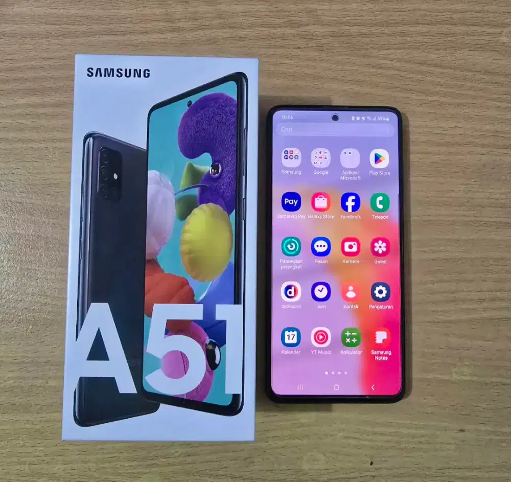 Samsung A51 6-128GB Full Orsinil&Lengkap NO MINUS