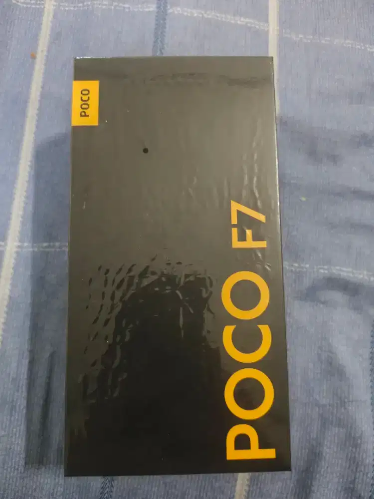 Jual HP poco f7 12/512 gb, bru buka segel, blm dipakai..