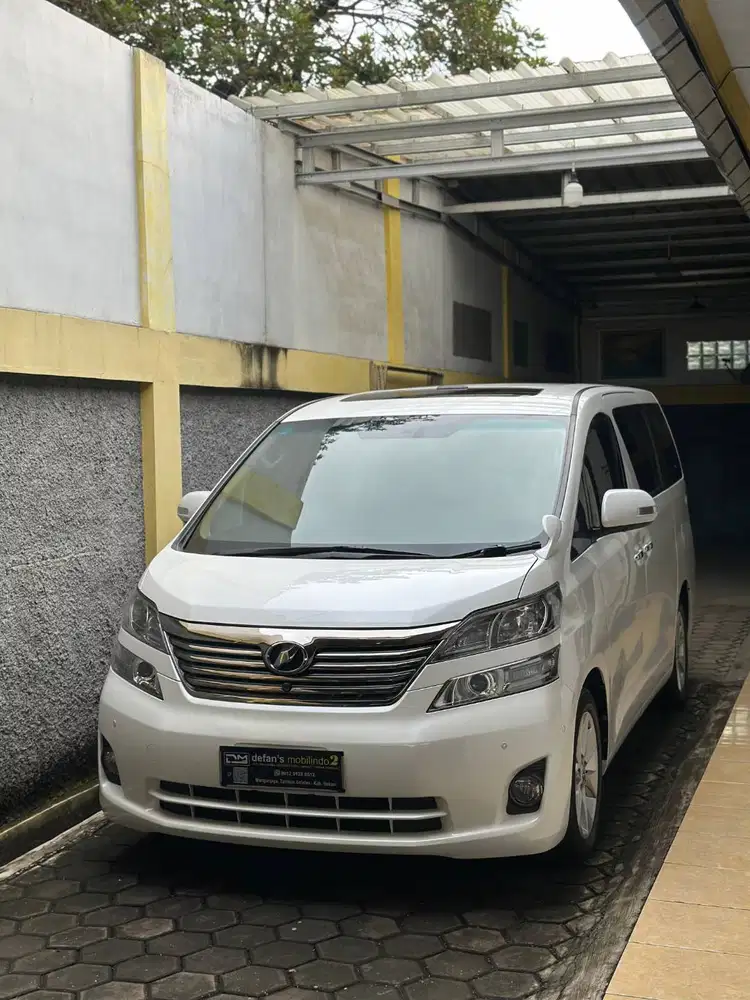 Alphard Vellfire Prem Sound Low Km Antik