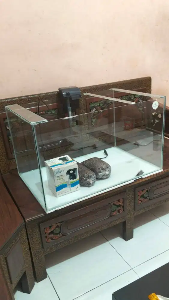 Aquarium 70x45x40 dan mesin