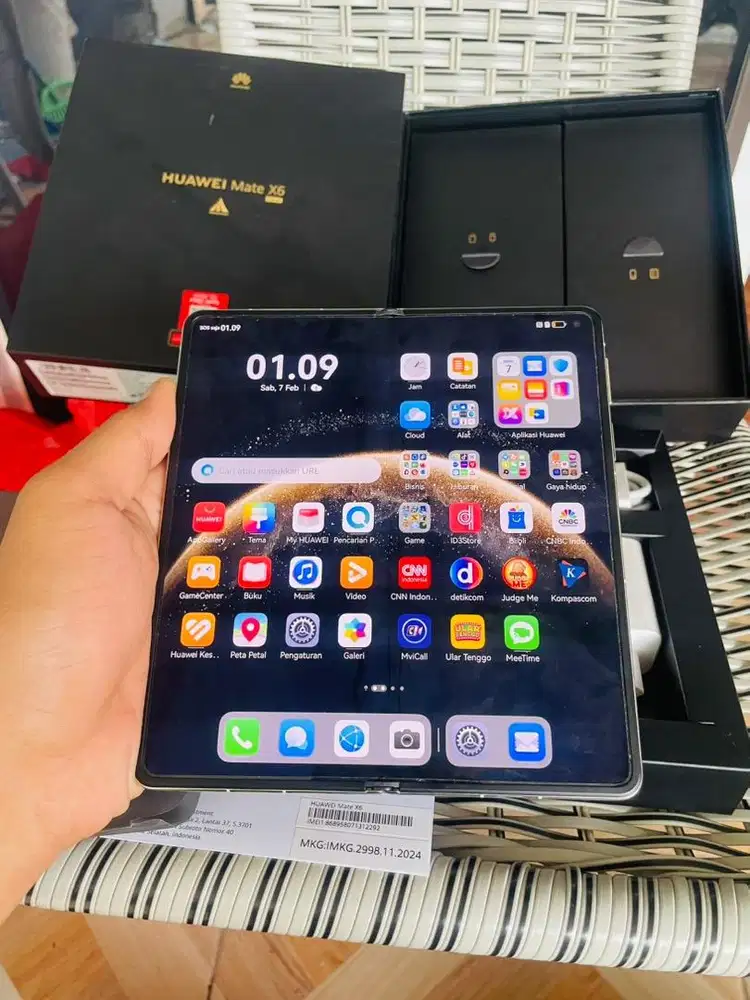 Huawei Mate X6 resmi indo ram 12/512 gb Fullset Ori nominus