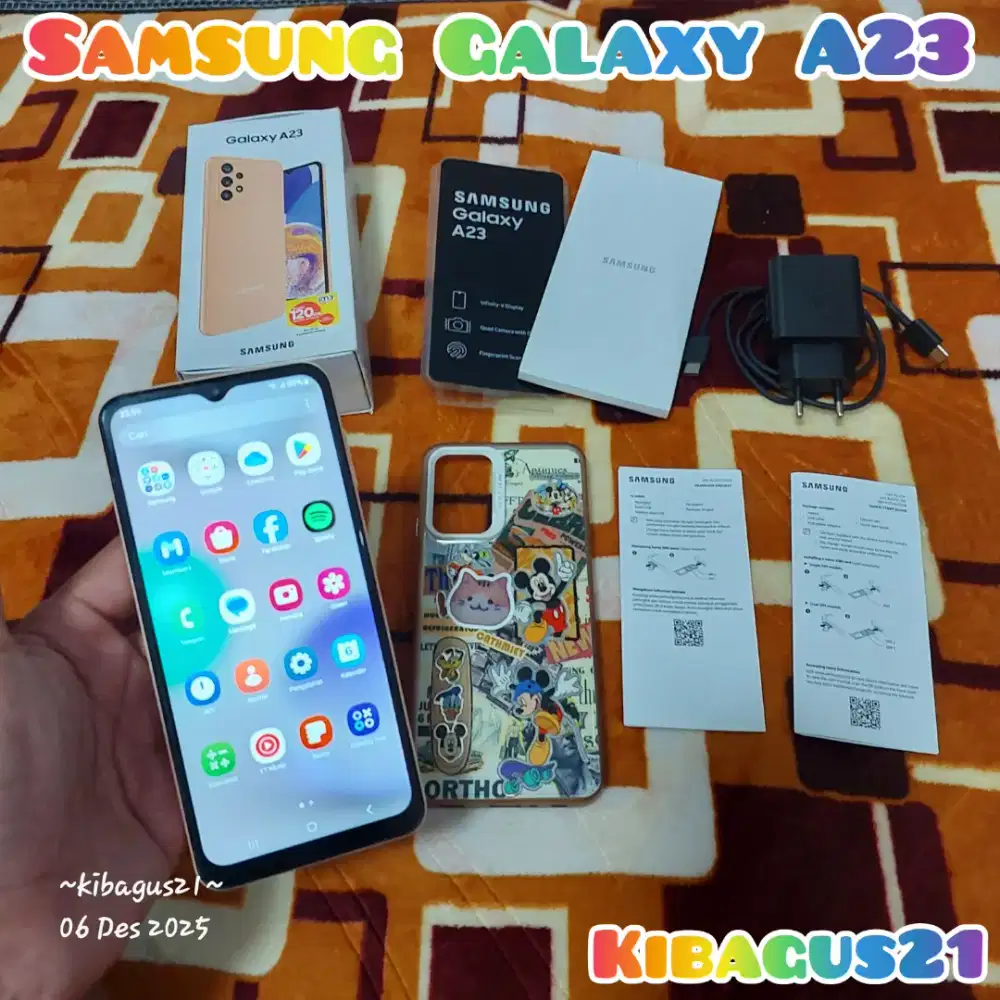 Samsung Galaxy A23 Fullset ORI SEIN