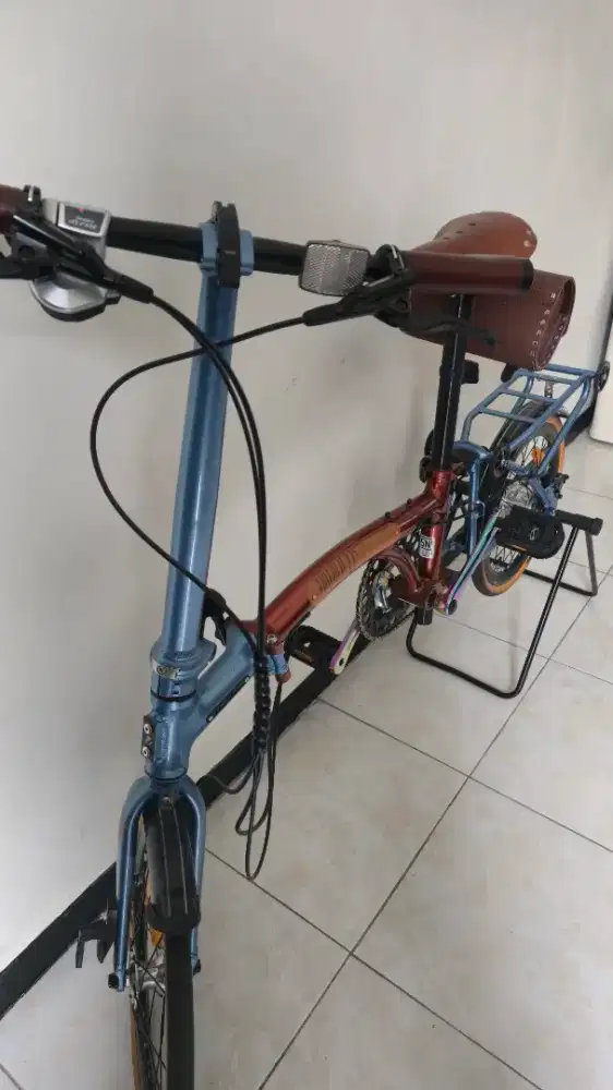 Sepeda Lipat United Trifold 11's LE Leather Edition