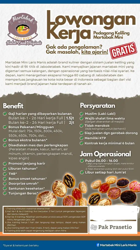 Lowongan Kerja Jualan Keliling