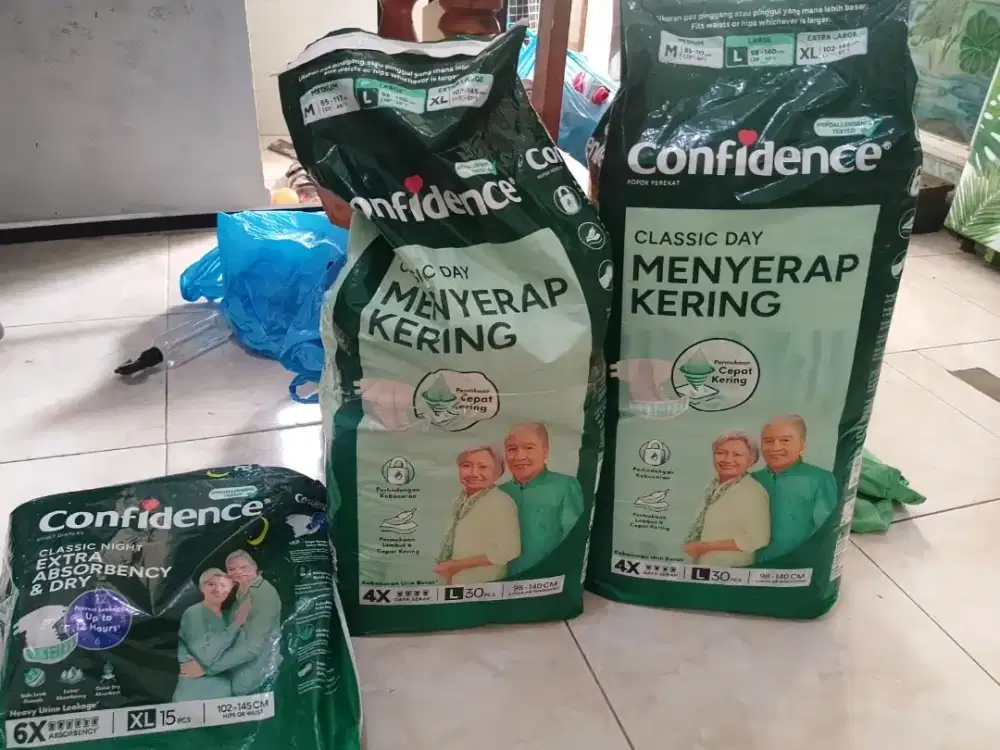 Pampers dewasa CONFIDENCE ukuran L