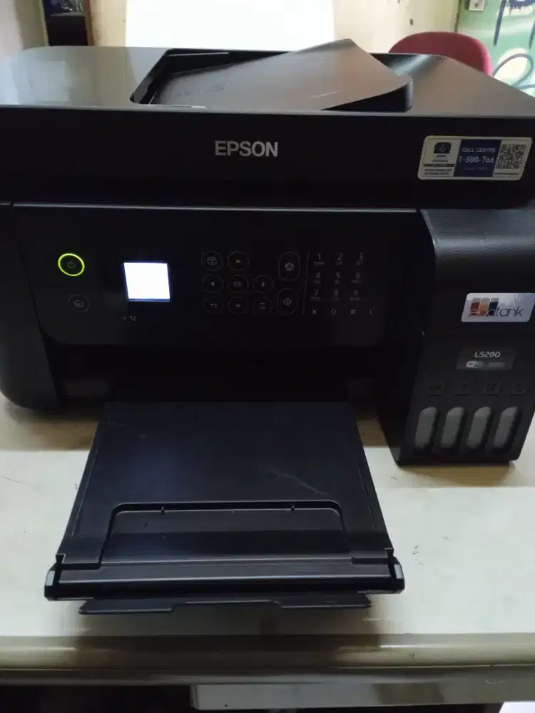 Dijual printer Epson L5290 all in one Wi-Fi, adf