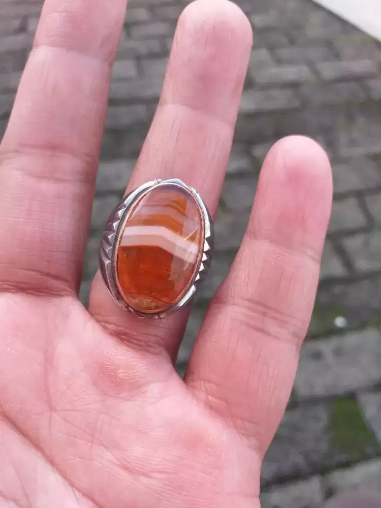 Batu Cincin Junjung Derajat Kristal Super Ori