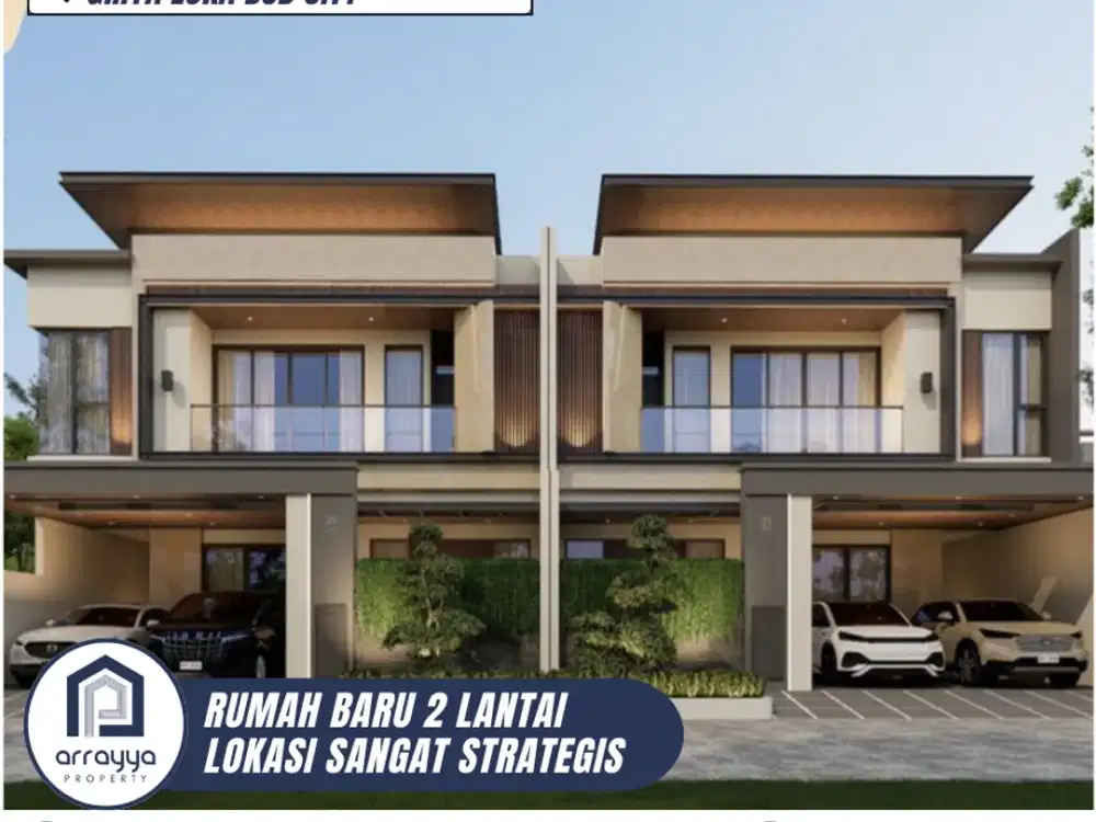 RUMAH BARU SEMI FURNISH LOKASI STRATEGIS DI GRIYA LOKA BSD CITY