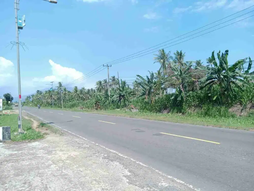 Tanah Pinggir Jalan Soekarno Hatta Kalianda Lampung Selatan