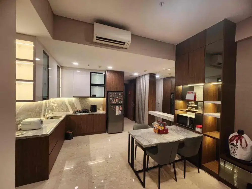 Disewakan : 

Apartment Marigold Navapark BSD 
Luas 115m, 
2BR + 2 bathroom, 
service area dan balkon. Hrg Sewa 240jt/th exclude tax