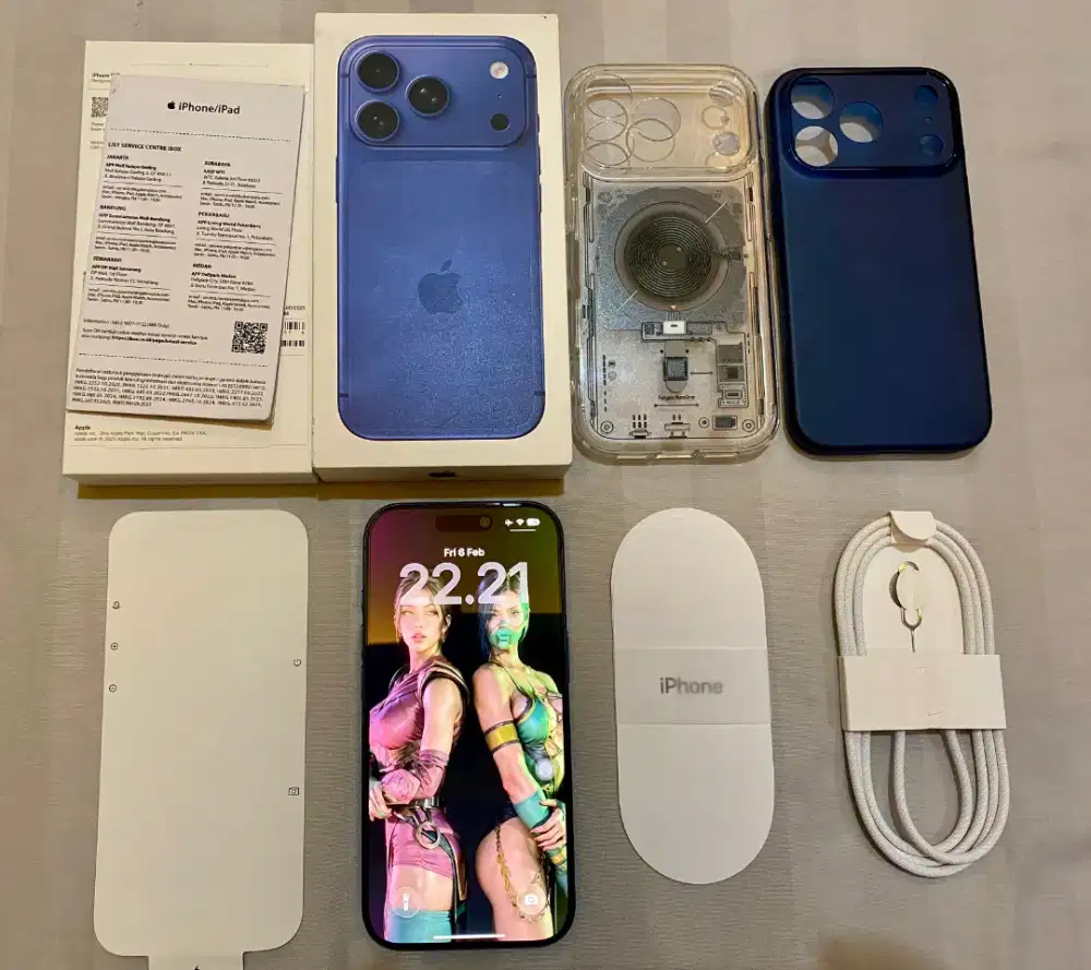 Iphone 17 PRO, 256gb, DEEP BLUE, GARANSI IBOX