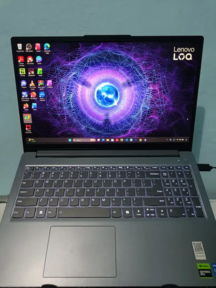 Laptop Lenovo LOQ 15 LAPTOP GAMING GARANSI PANJANGGG