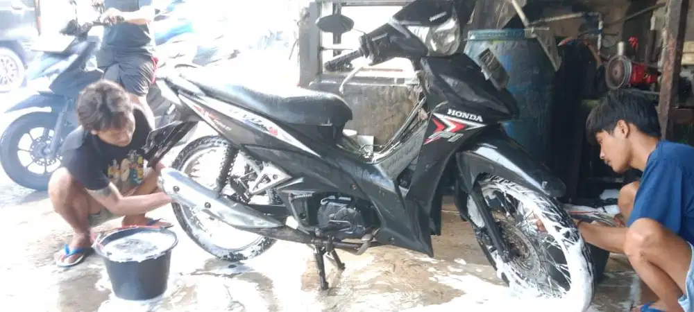 Honda revo fit 2017 mesin bagus 90% standard pabrik