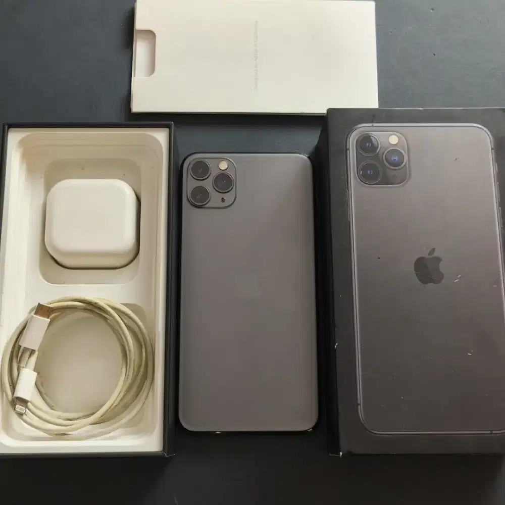 IPHONE 11 PRO MAX 256GB SPACE GRAY EX GARANSI INTER