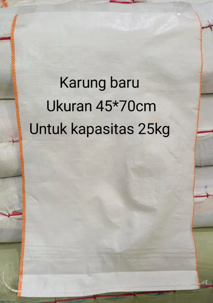 Karung baru ukuran 25kg