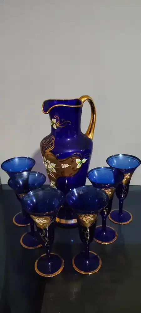 Bohemia Crystal Blue Set