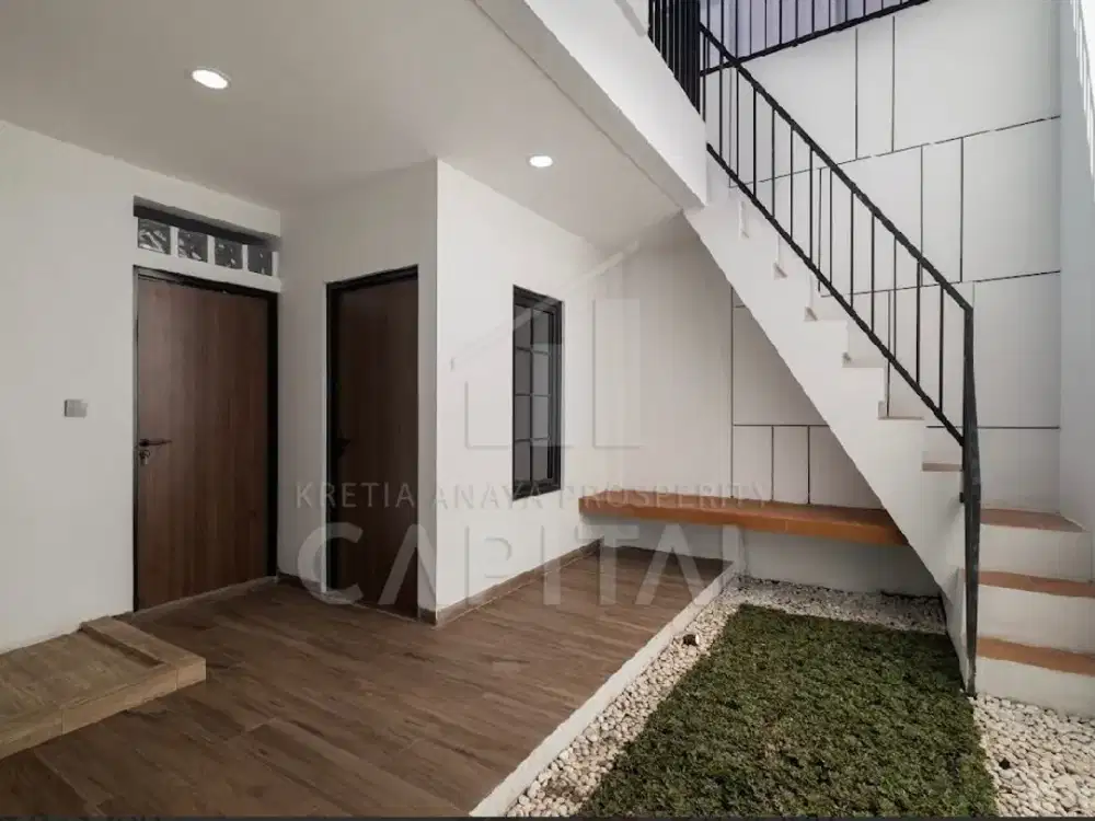 RUMAH CANTIK 100% BARU MODERN TROPIS  2 LANTAI DI ANTAPANI