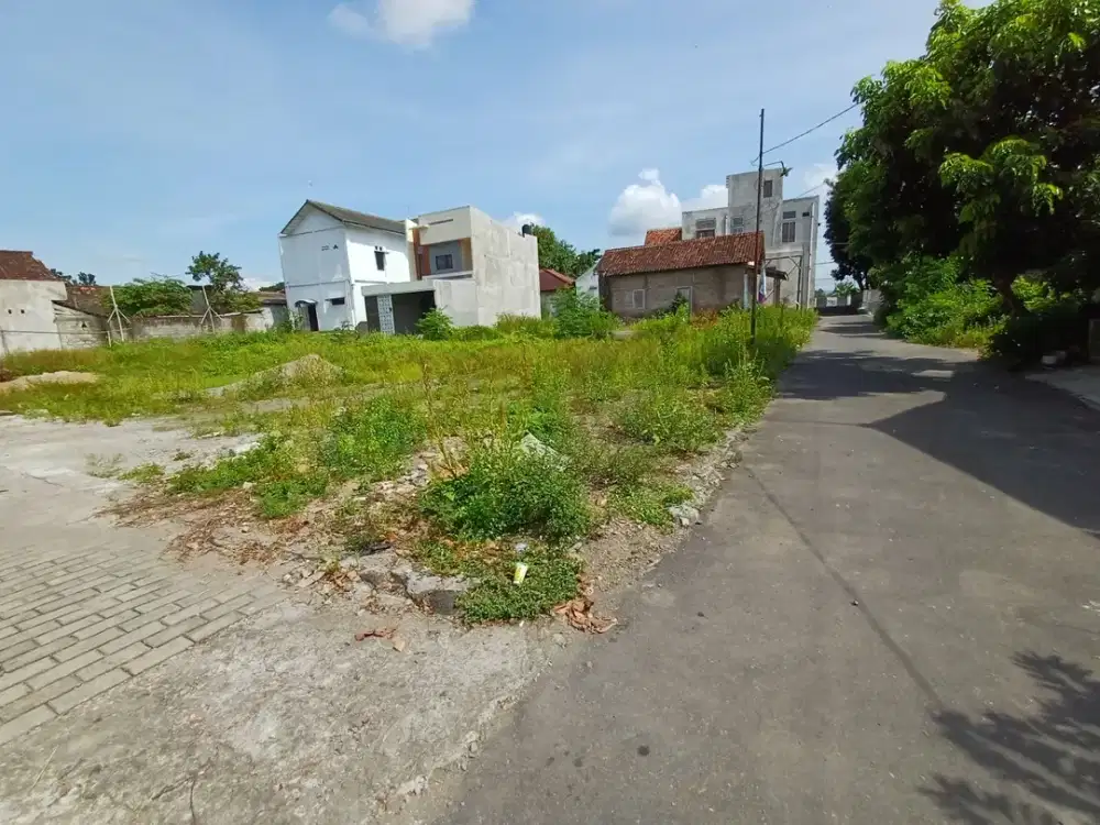 Tanah Prambanan SHM Siap AJB, Barat Gerbang Tol