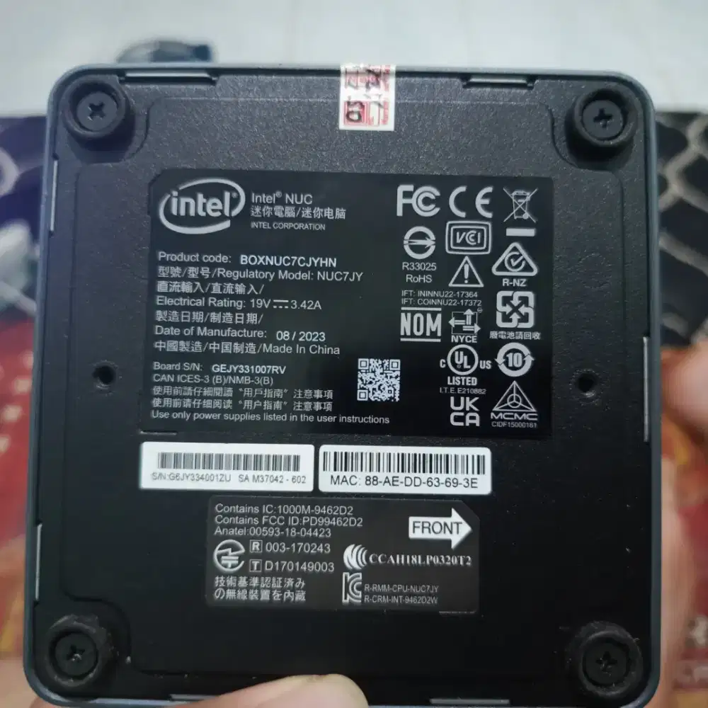 PC MINI INTEL NUC7JY