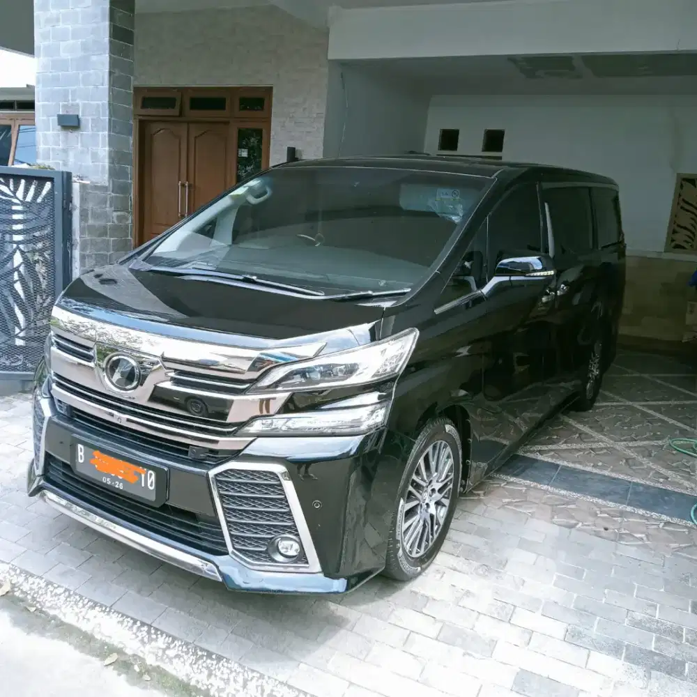 Toyota Vellfire 2015 Bensin