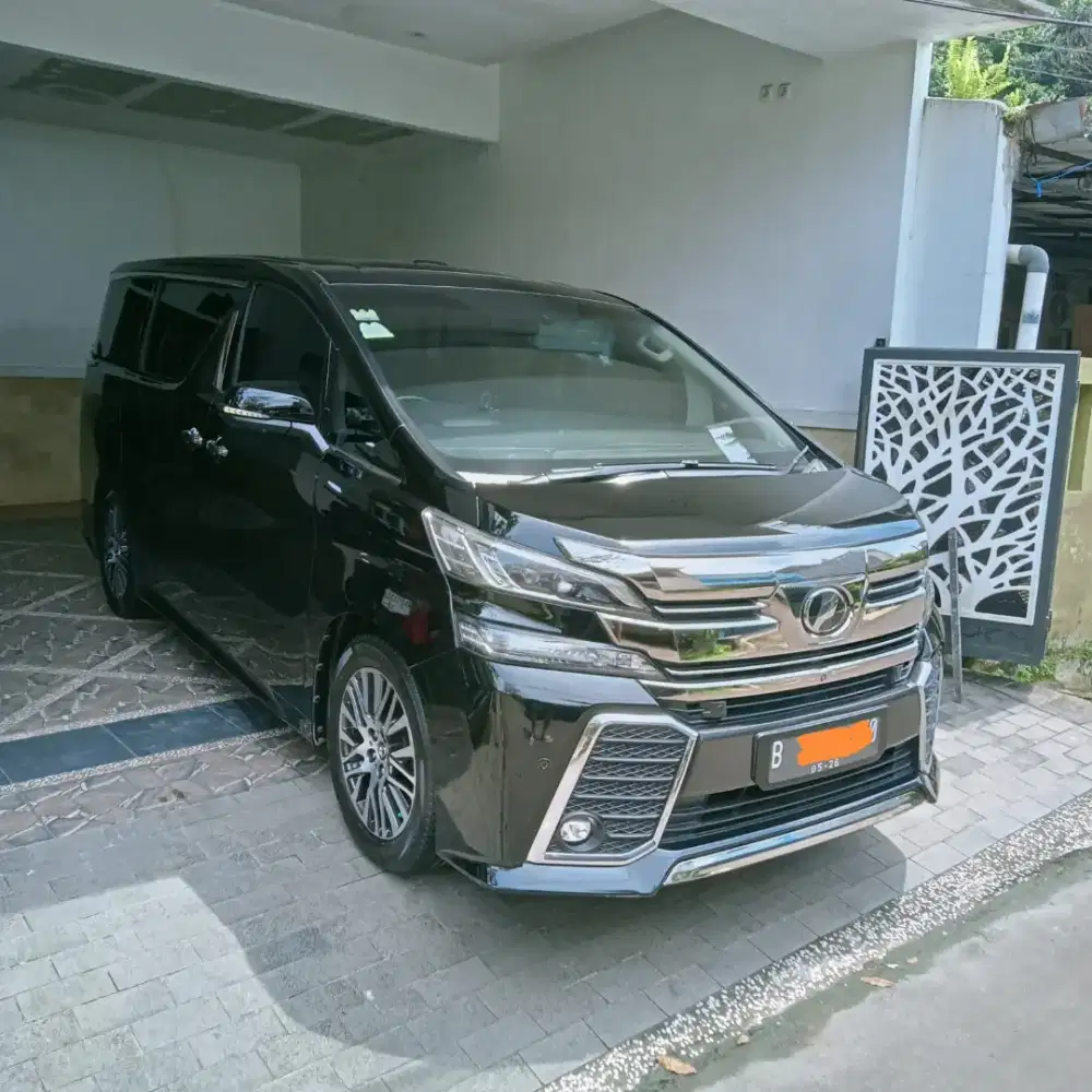 Toyota Vellfire 2015 Bensin