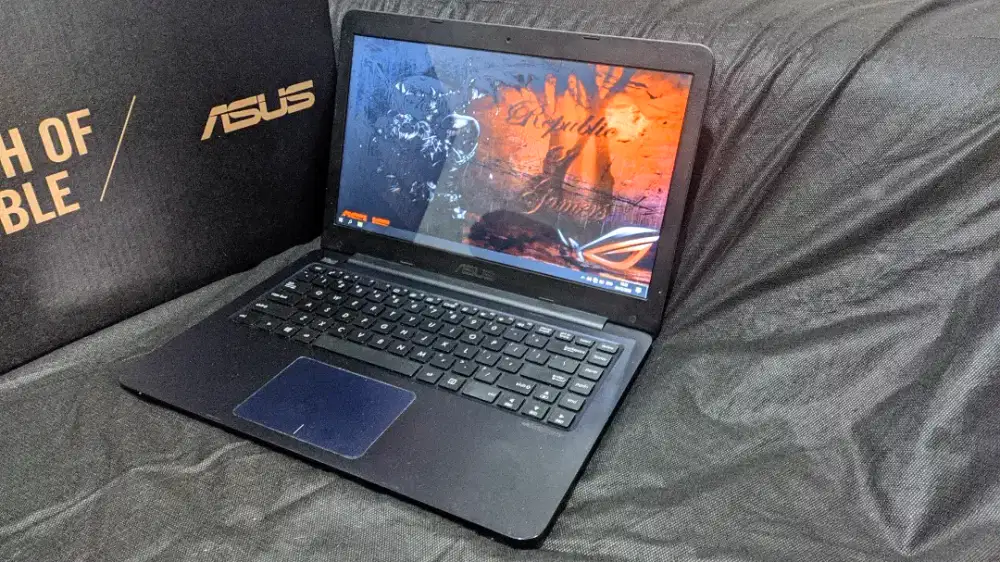 Laptop Asus spek gaming n editing mulus