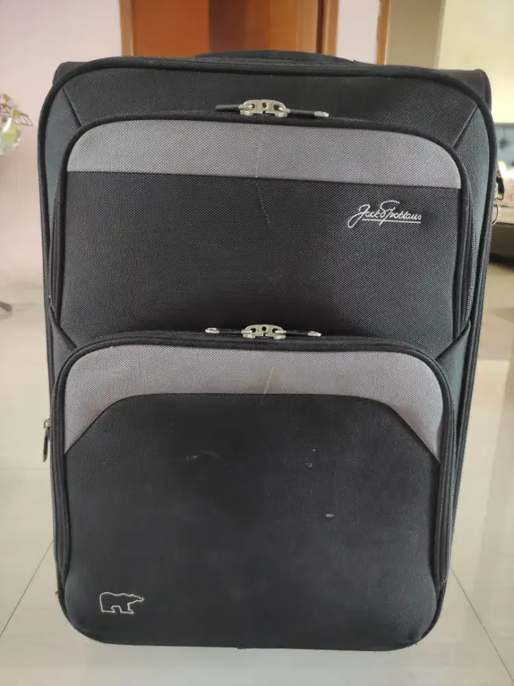 KOPER TRAVEL BAGASI JACK NICKLAUS 24 INCH 4 RODA BAGUS MURAH TSA LOCK