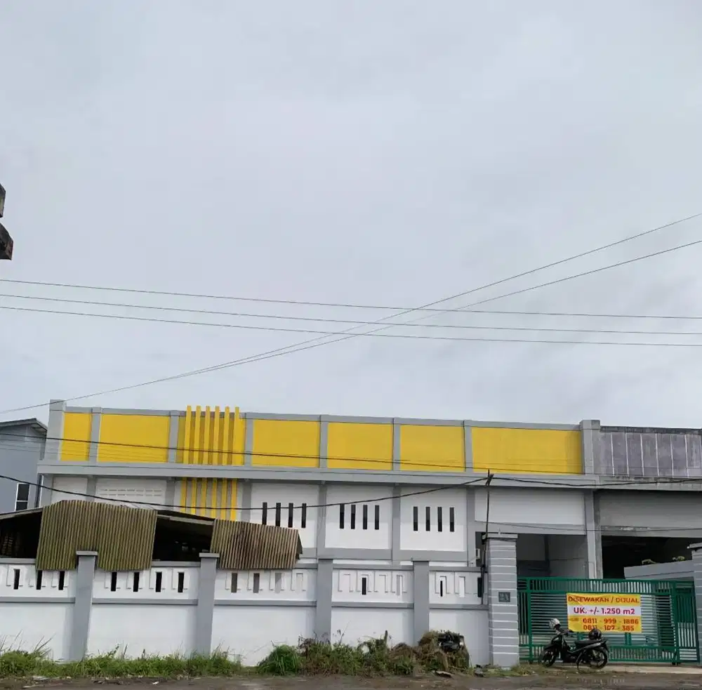 DISEWAKAN GUDANG DAN KANTOR