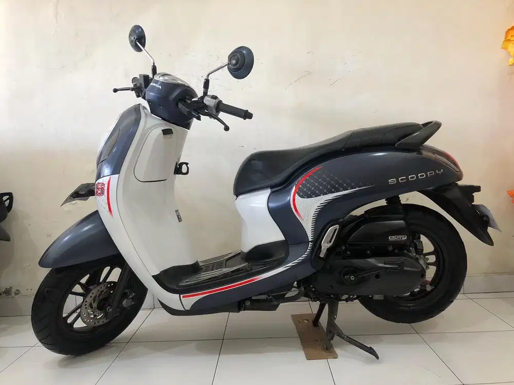 Honda Scoopy. pmk 2024 biru!!