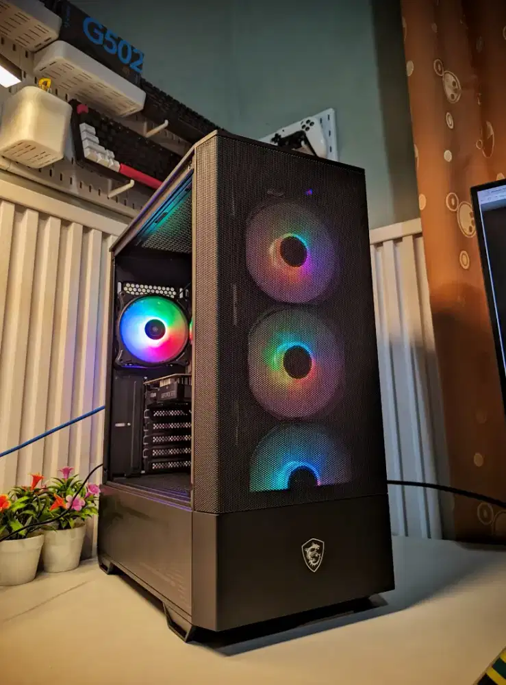 siap pakai pc murah ryzen 5600x / ram 16gb 3600mhz / gtx 1650 / nvme