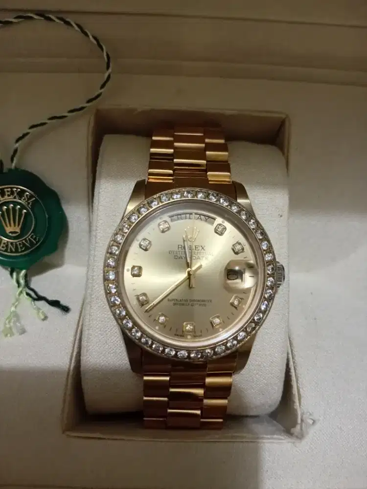 Rolex model Oyster Perpetual  Day-date(datejust)