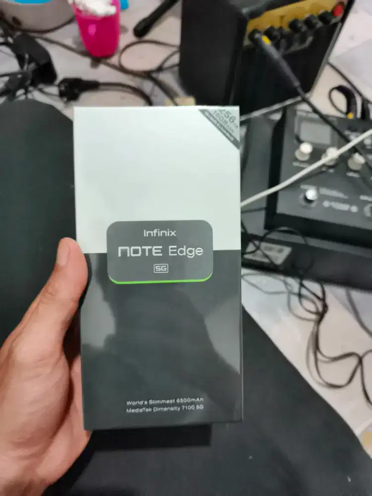 Infinix note edge 5 g masih segel baru