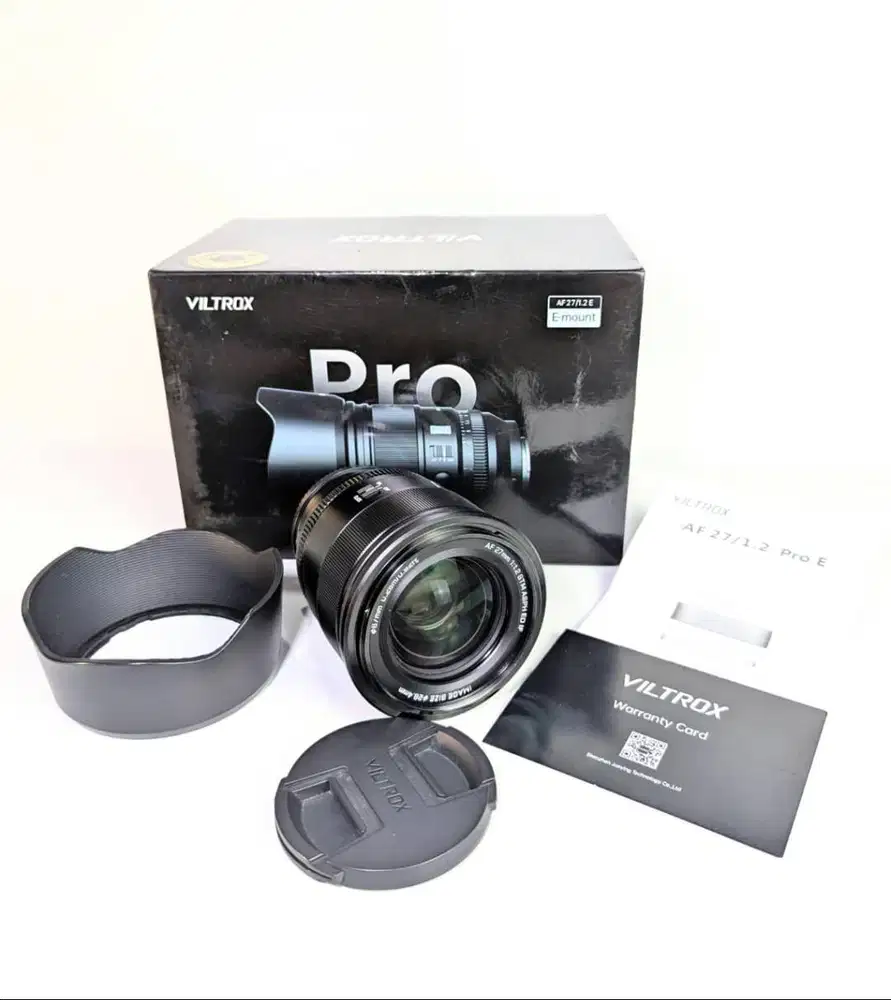 Lensa Sony Viltrox 27mm F1.2 Pro AF Lens For Sony E Mount Second Mulus