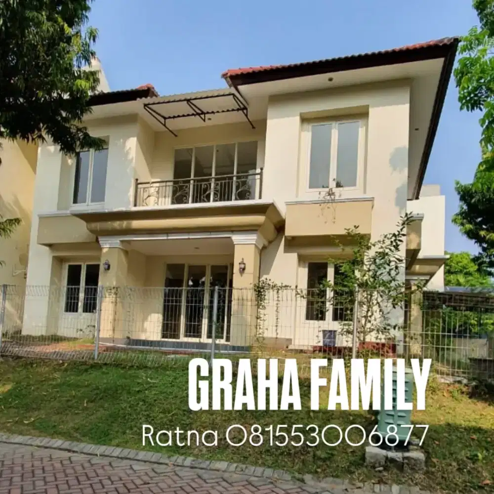 Dijual Rumah Graha Family Kondisi Masi Bagus