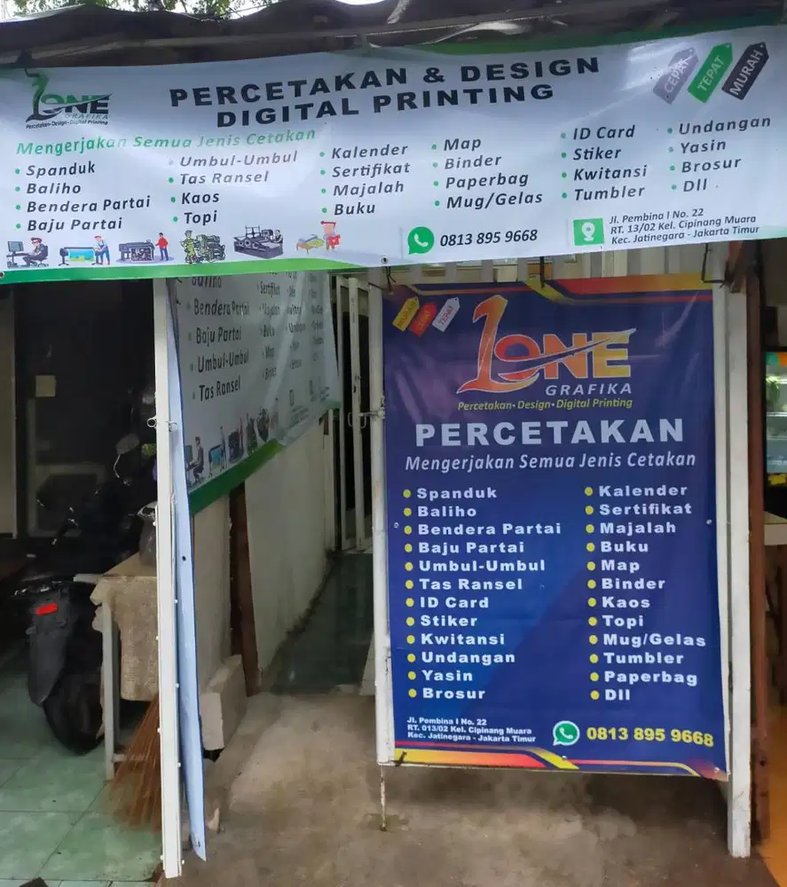Percetakan Mencetak Semua Jenis Cetakan sesuai kebutuhan anda