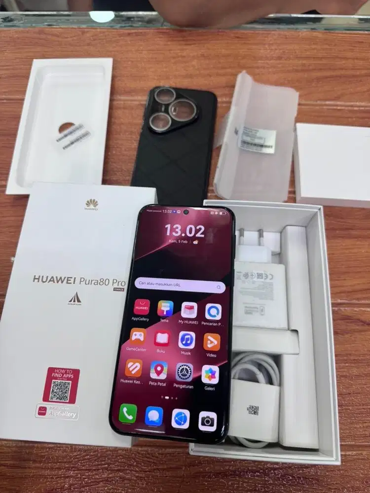 Huawei pura 80 pro 12/512gb garansi resmi second like new