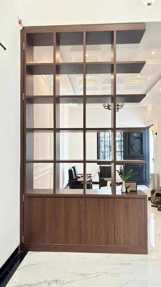 Rak Partisi Minimalis Custom