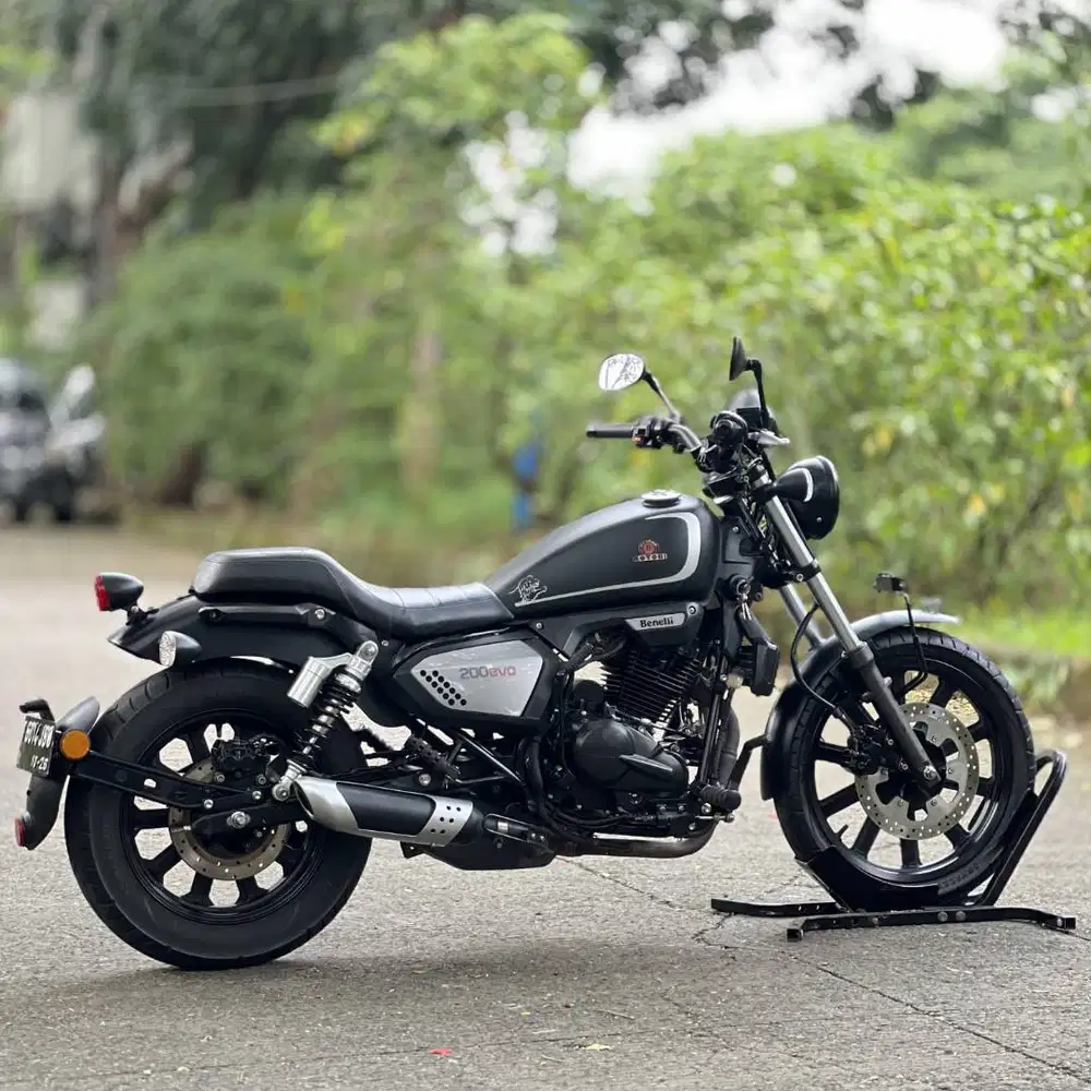KM 8K AJA! BENELLI MOTOBI 200 EVO BLACK 2021 PAJAK PANJANG SIAP PAKAI