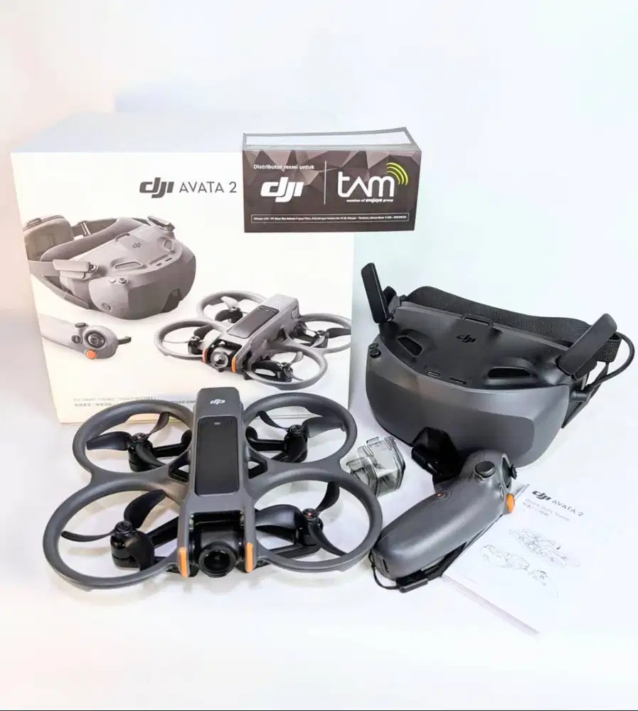 DJI Avata 2 RTF 1 Battery Fly Smart Combo Second Normal Mulus