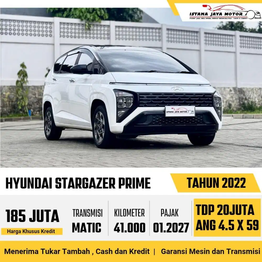 HYUNDAI STARGAZER PRIME AT 2022